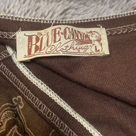 Brown Y2K Fairycore Earthy Top - Picture 4 of 4